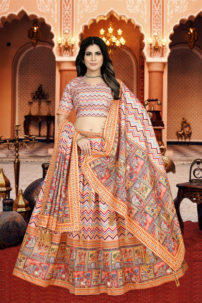 Designer Attractive Fancy Lehenga Choli With Dupatta For Women