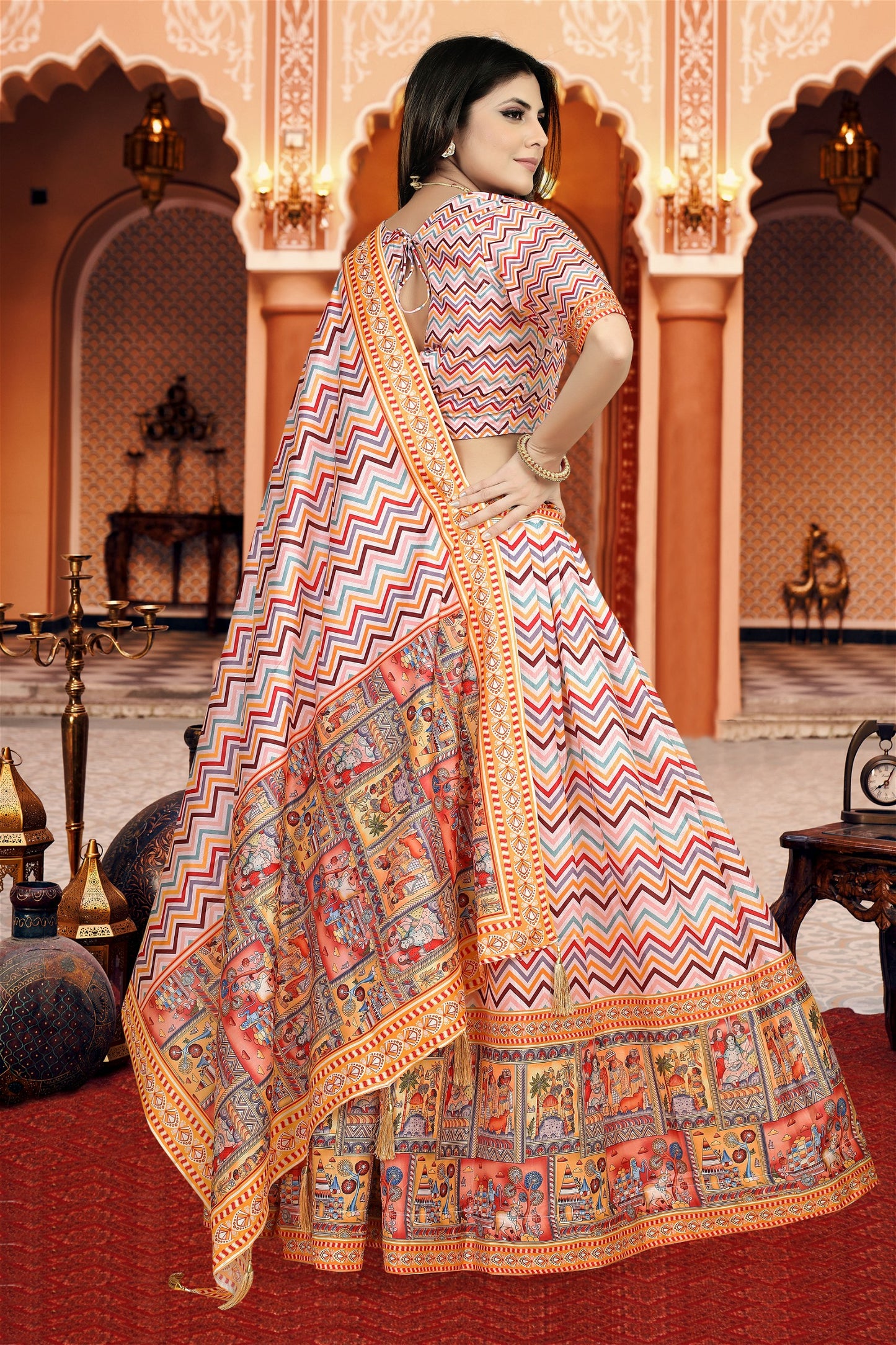 Designer Attractive Fancy Lehenga Choli With Dupatta For Women