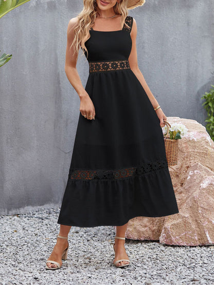 Modern Romance Square Collar Lace Dress KC Global