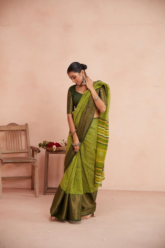 Designer Chanderi Saree Collection Desi Soul