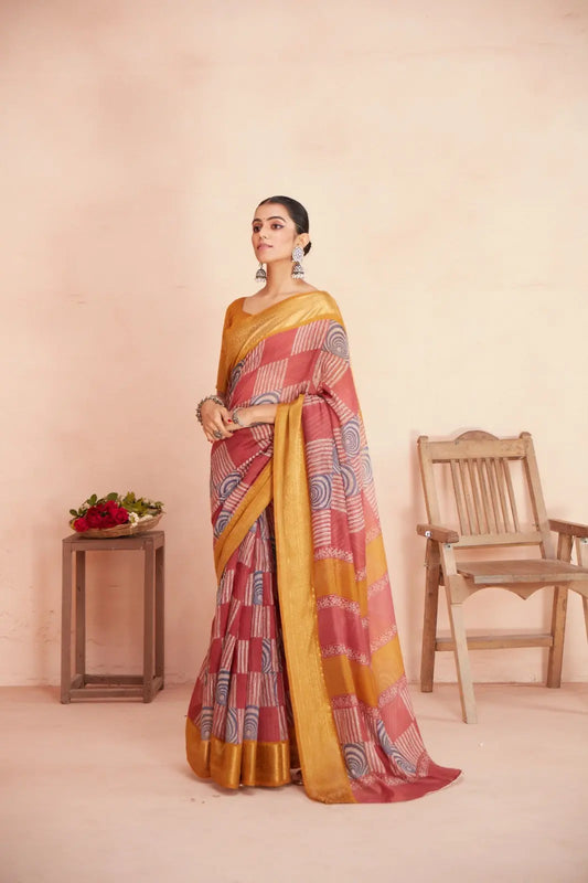 Designer Chanderi Saree Collection Desi Soul