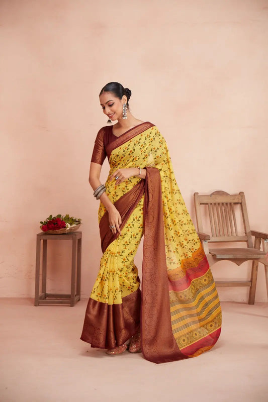 Designer Chanderi Saree Collection Desi Soul