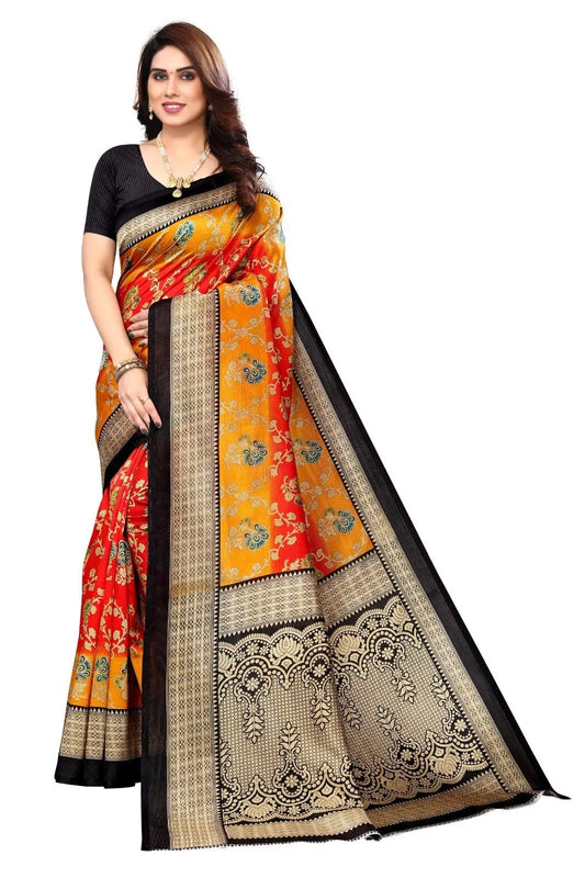 Latest Art Silk Regular Wear Saree Collection Desi Soul