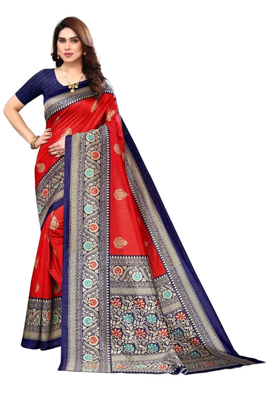 Latest Art Silk Regular Wear Saree Collection Desi Soul