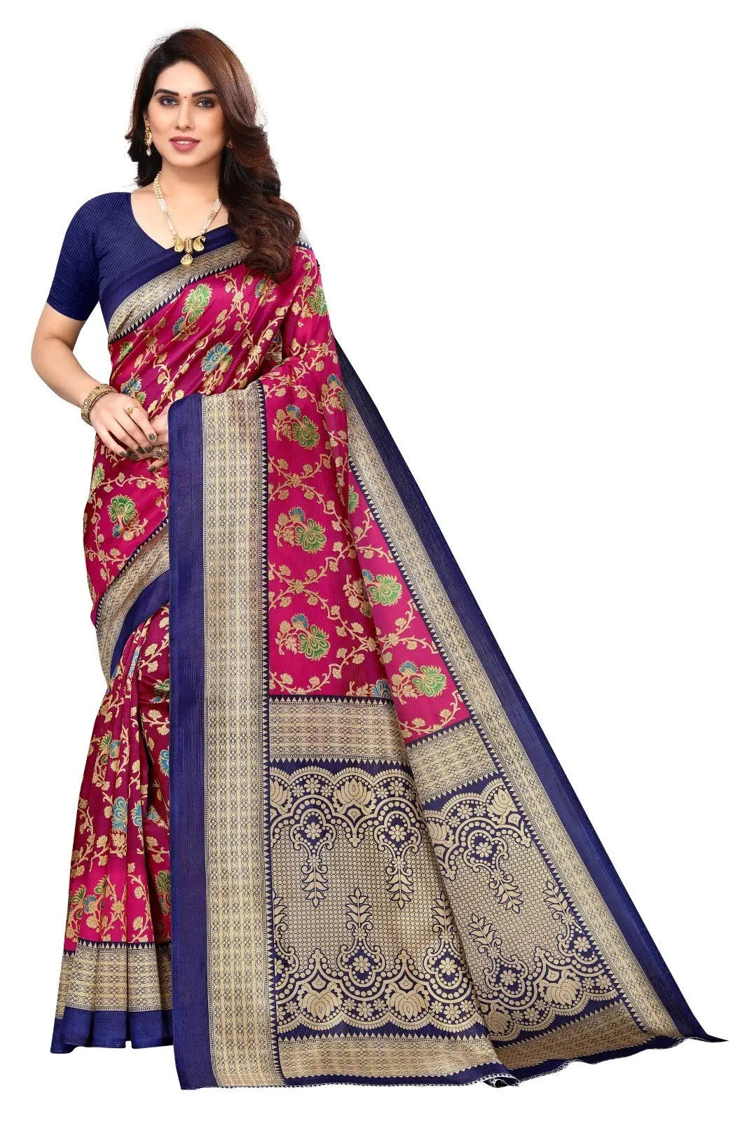 Latest Art Silk Regular Wear Saree Collection Desi Soul