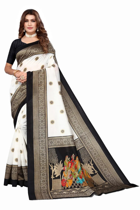 Art Silk Ragular Wear Saree Collection Desi Soul