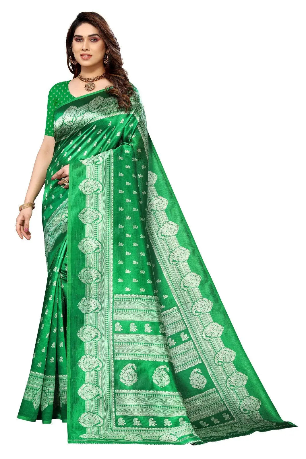 Latest Art Silk Regular Wear Saree Collection Desi Soul